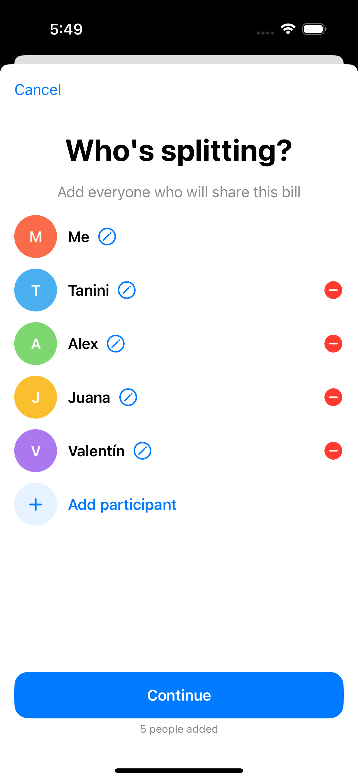 Who is Splitting Screenshot
